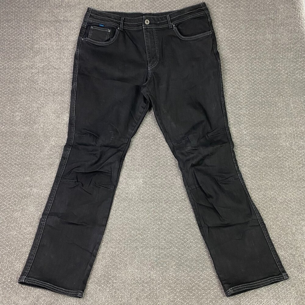 Kuhl Rydr Jeans Men's 40 x 34 Actual 40 x 33 Black Hiking Outdoor